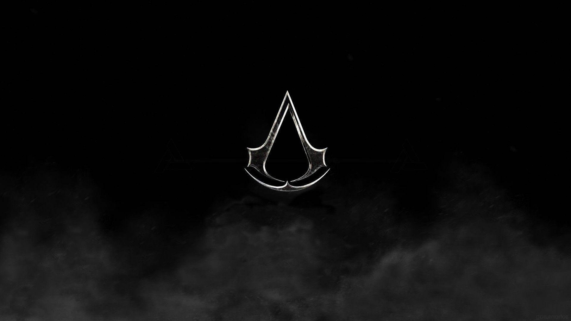 Smoky Assassin’s Creed Gamer Logo Background