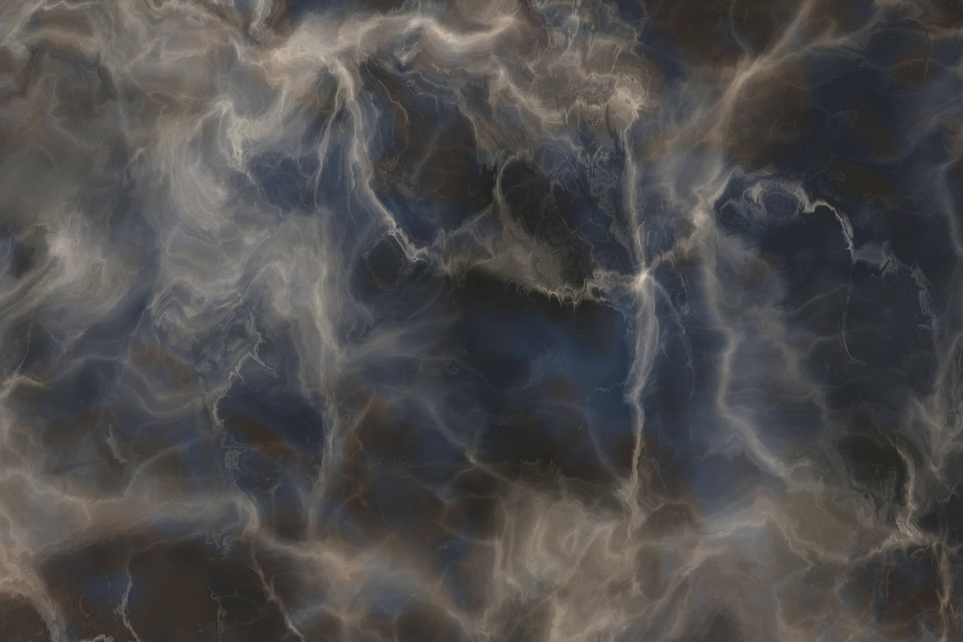 Smoky Blue Marble Laptop Background