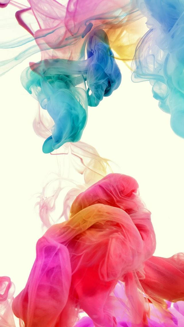 Smoky Colorful Iphone 5s Background