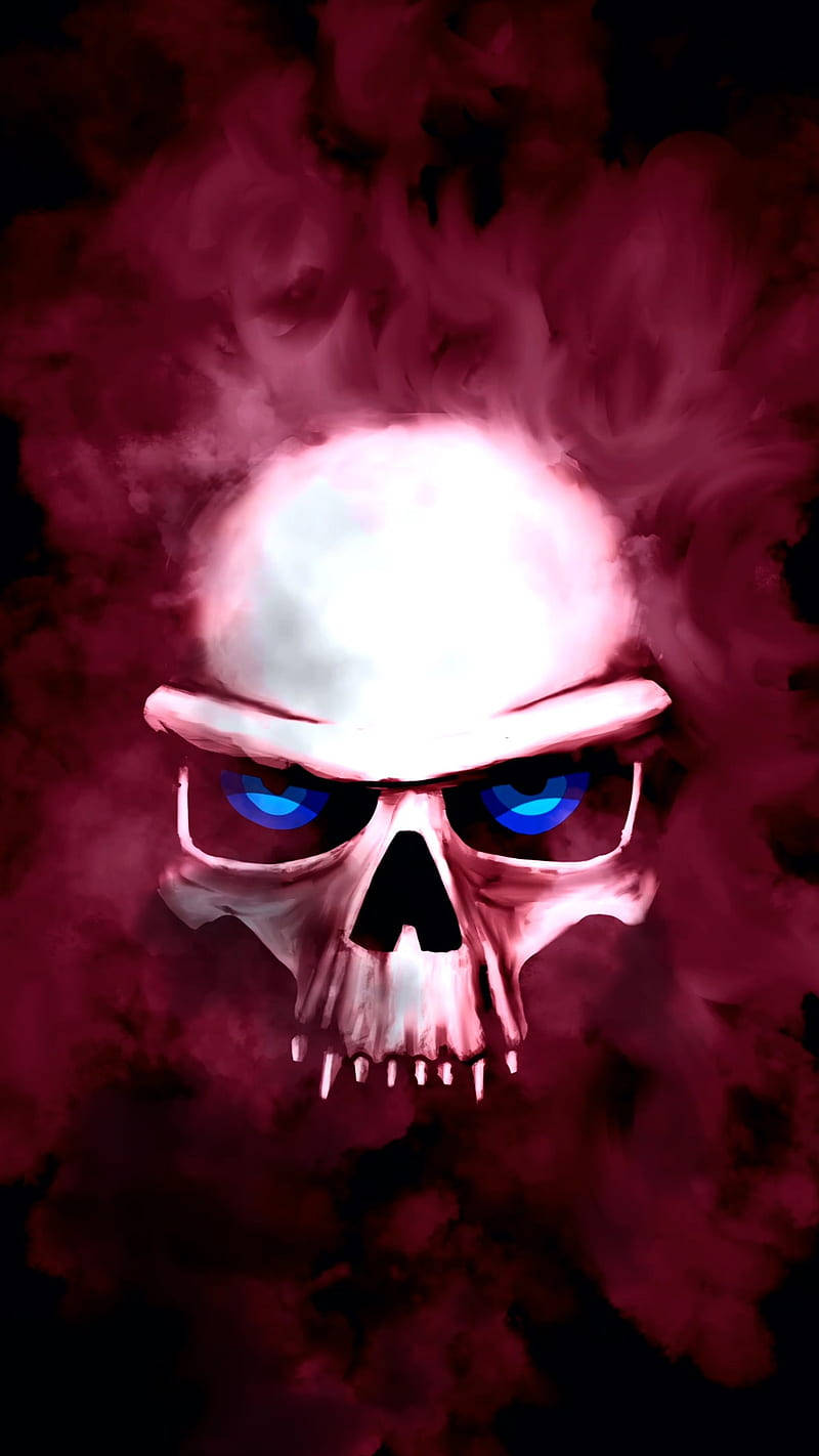 Smoky Skull Swag Background