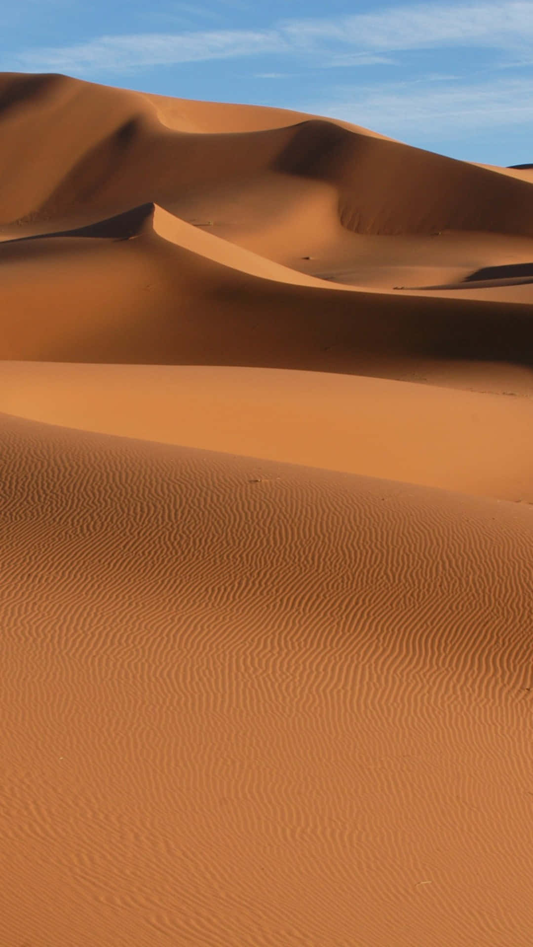 Smooth Fine Desert Sand Background