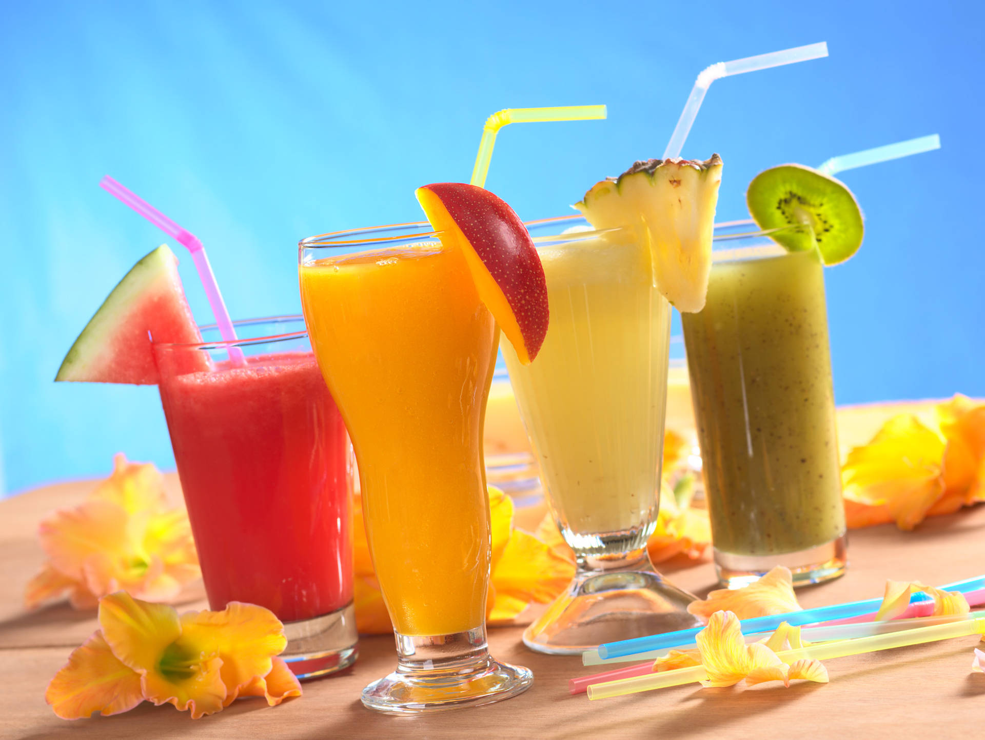 Smoothie For Summer Background