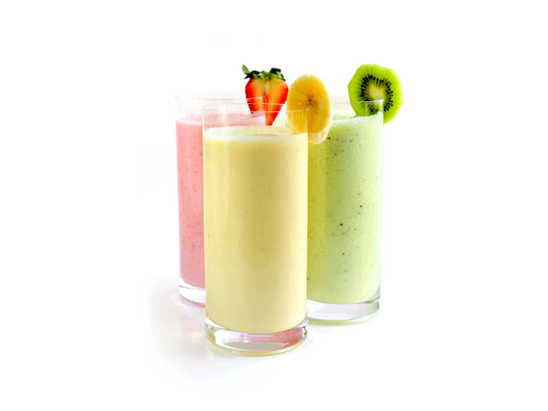 Smoothies In Glass