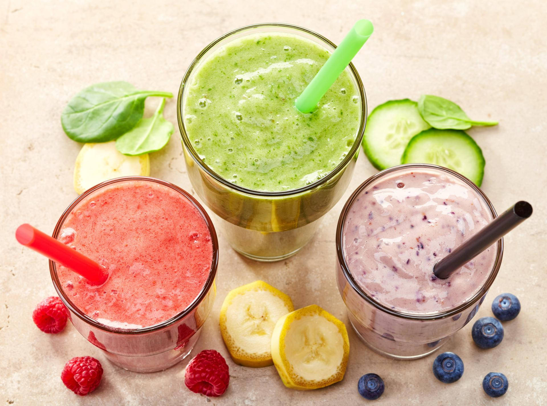 Smoothies Top View