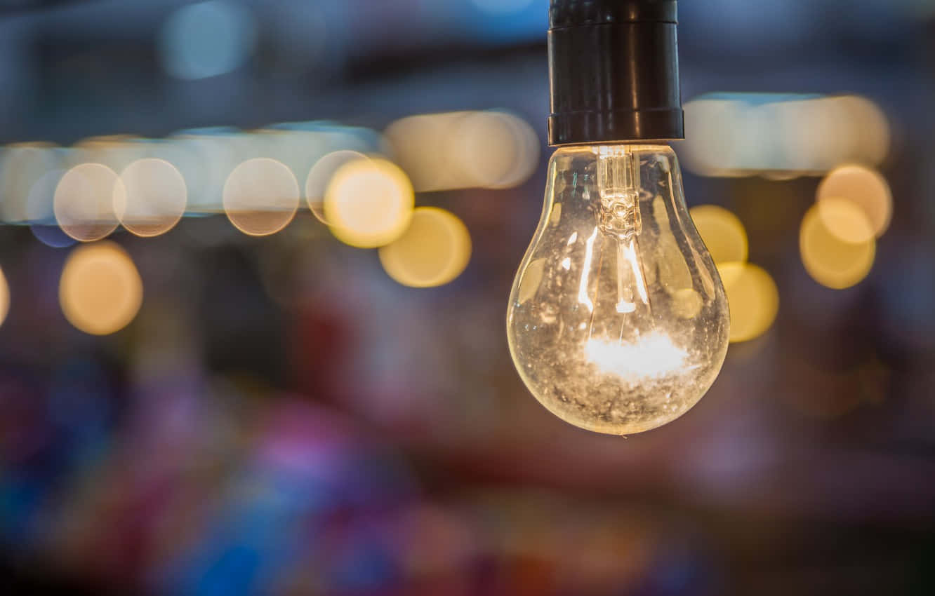 Smudged Incandescent Bulb