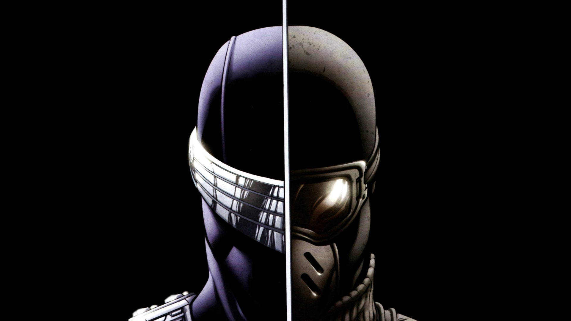 Snake Eyes And Cobra Commander Background