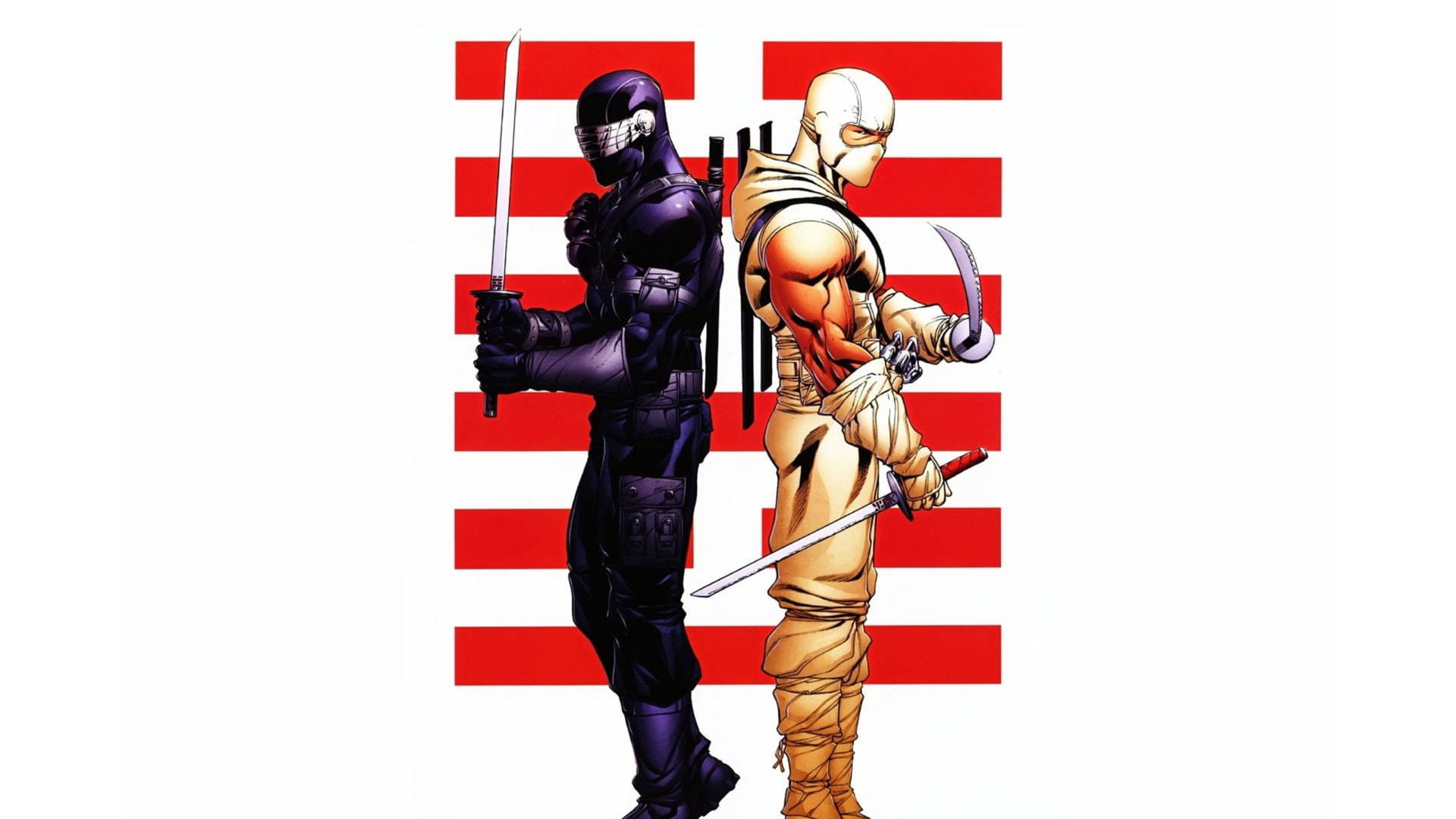 Snake Eyes And Storm Shadow