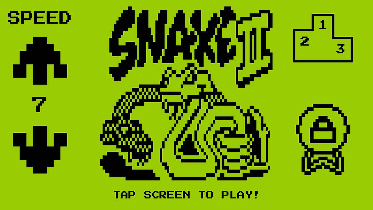 Snake Game Start Screen Background