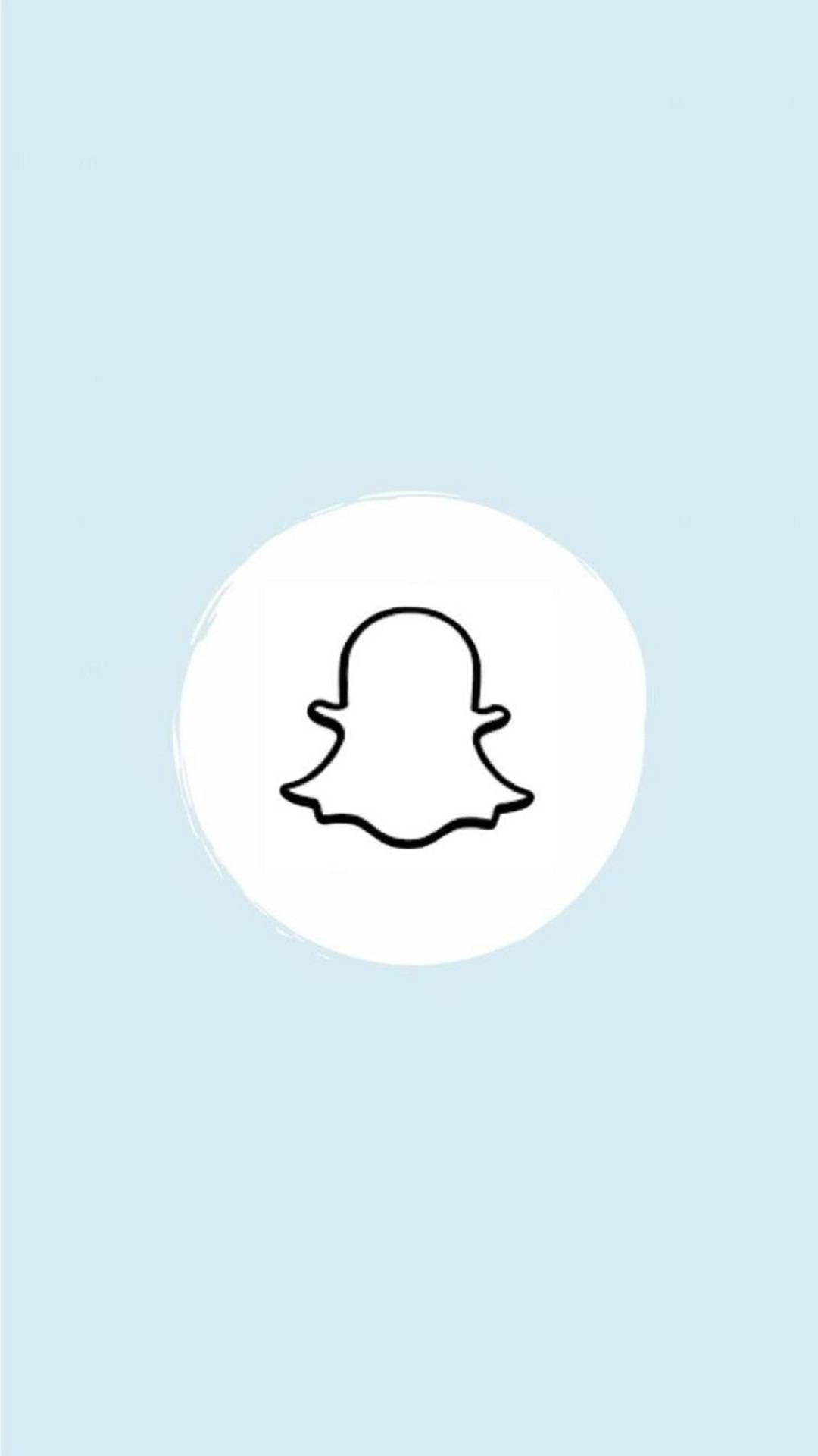 Snapchat Blue Icon