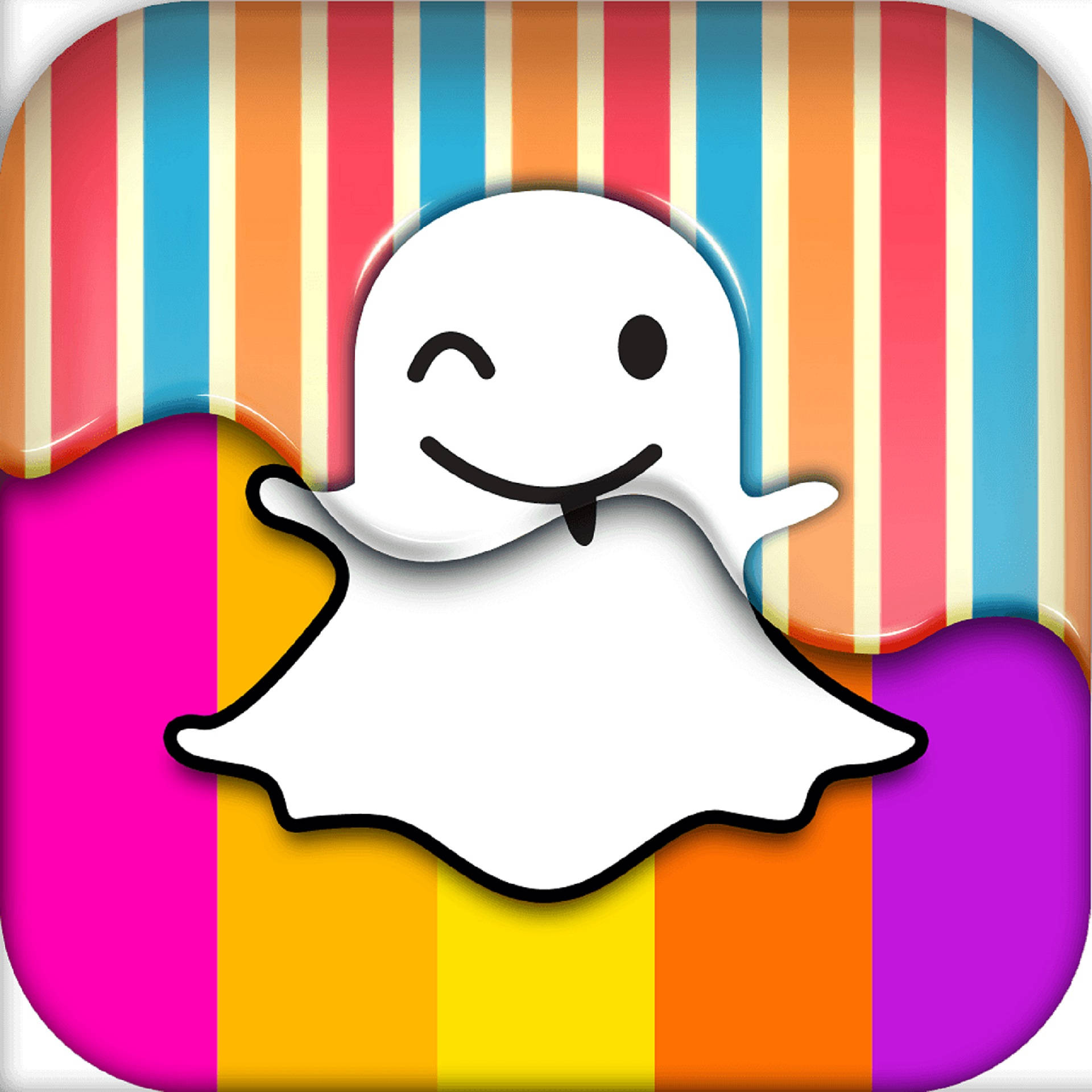 Snapchat Icon Custom Skin Background