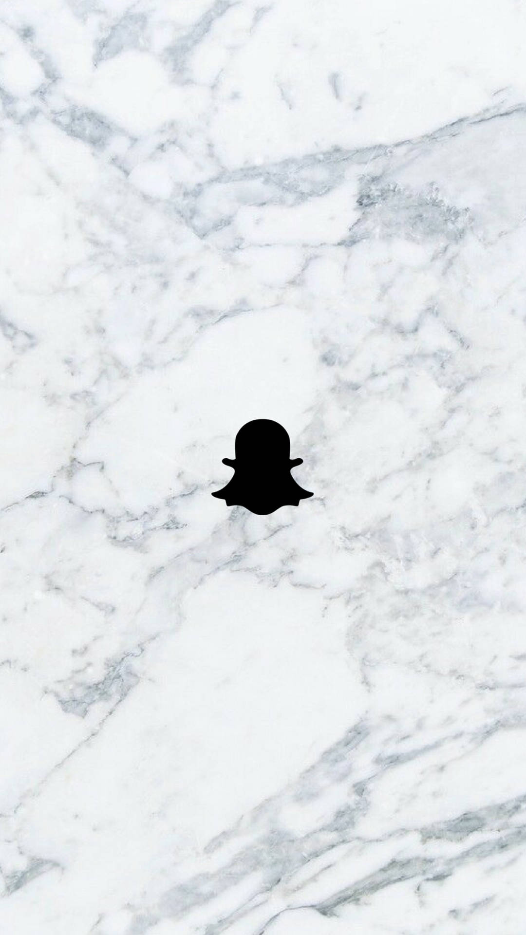 Snapchat Icon Marble Aesthetic Background