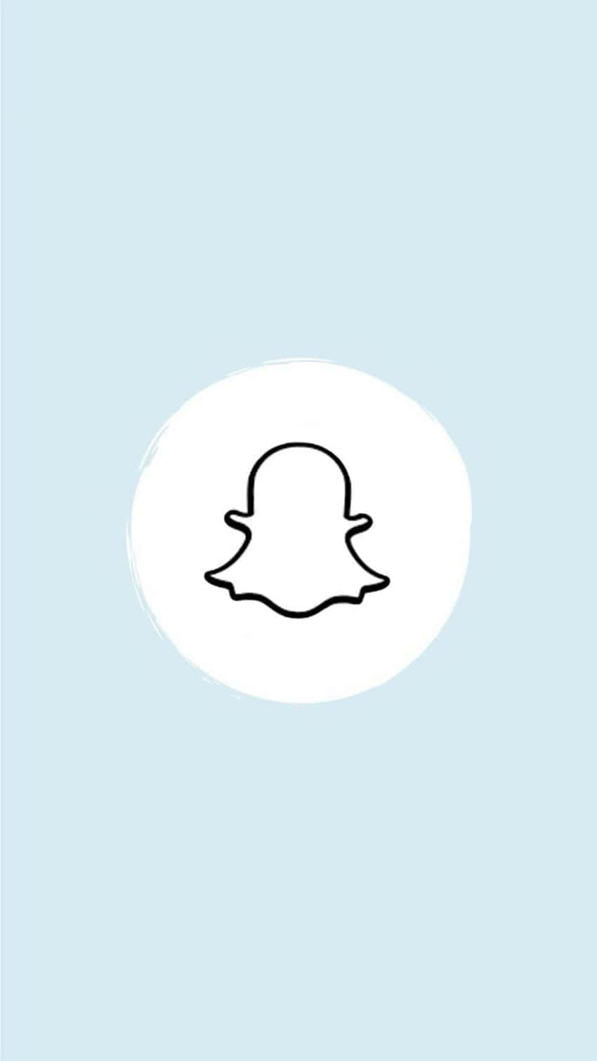 Snapchat Logo Icon Background