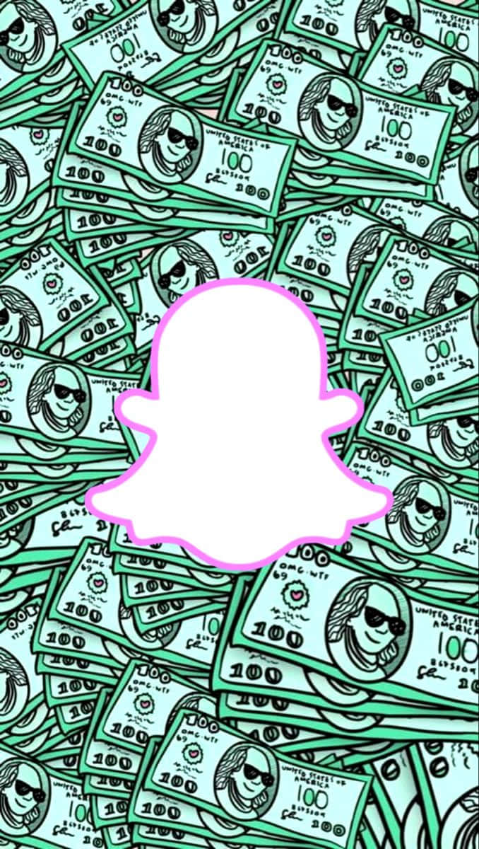 Snapchat Logo Money Background Background