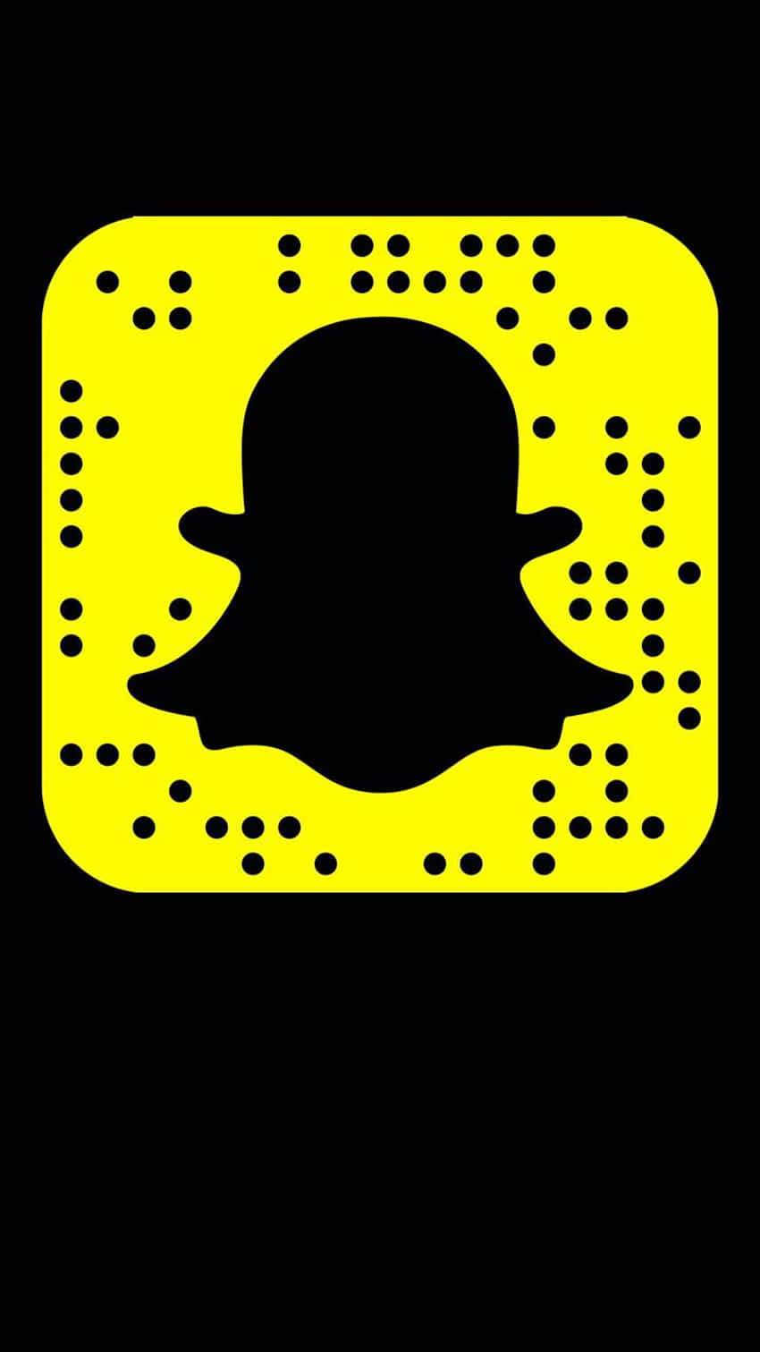 Snapchat_ Logo_ Yellow_ Background Background