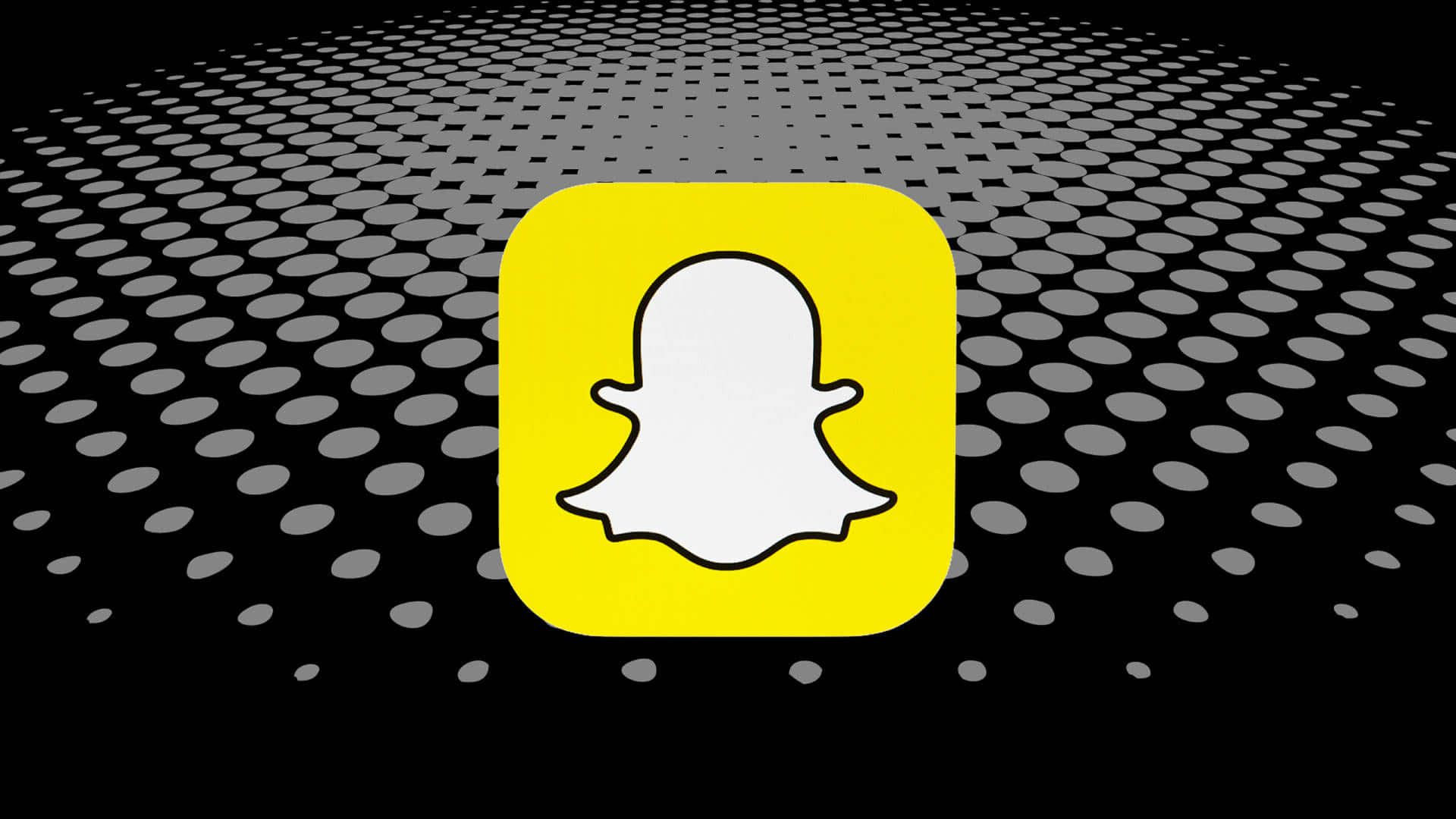Snapchat Logoon Dotted Background Background