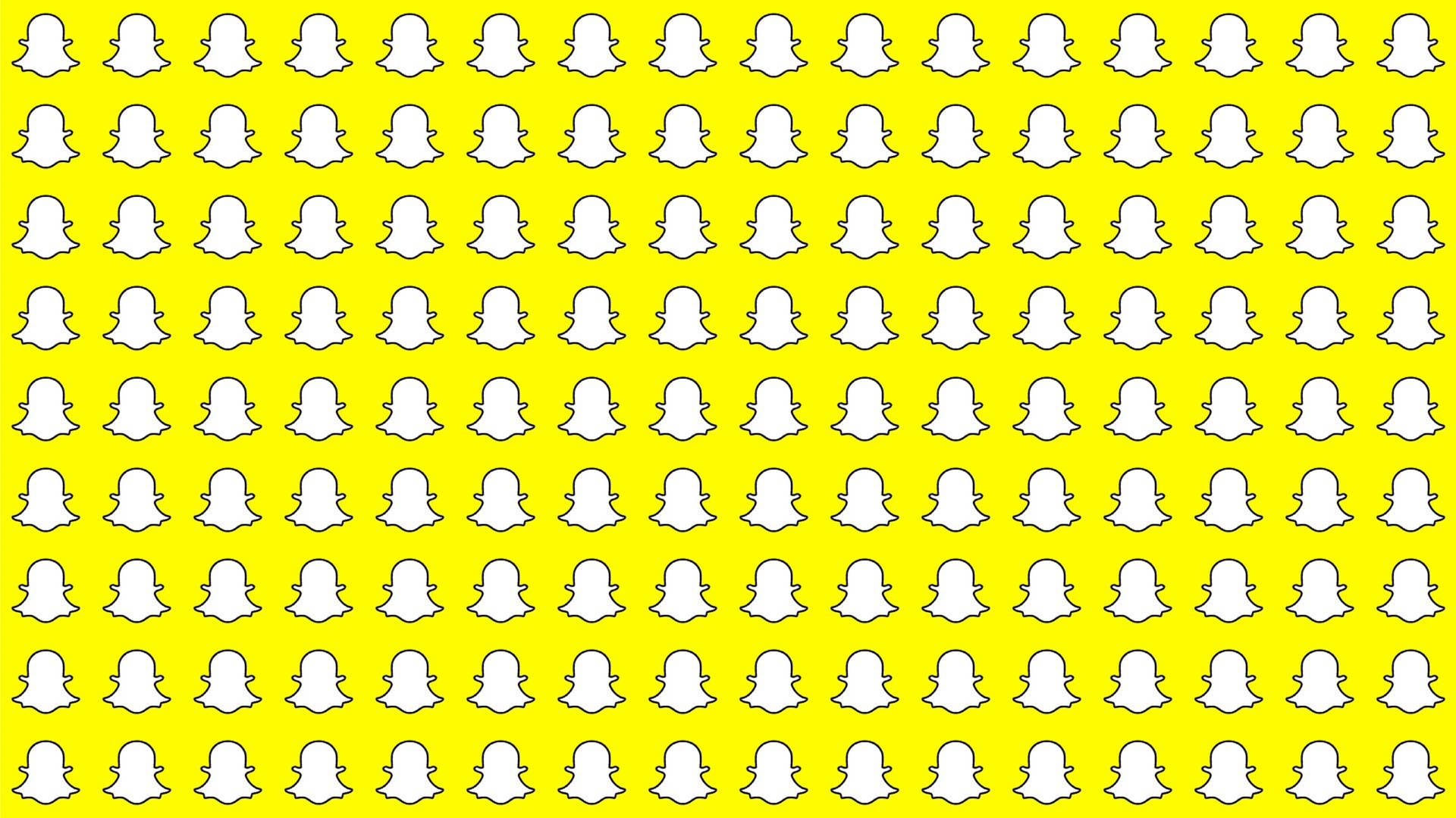 Snapchat Pattern Yellow Aesthetic Background
