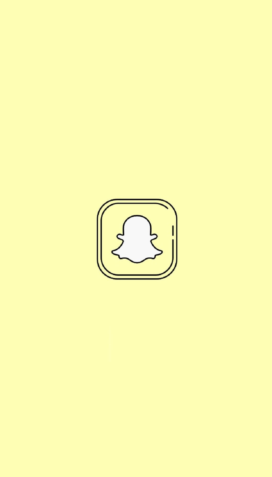 Snapchat Yellow Instagram Icon Background