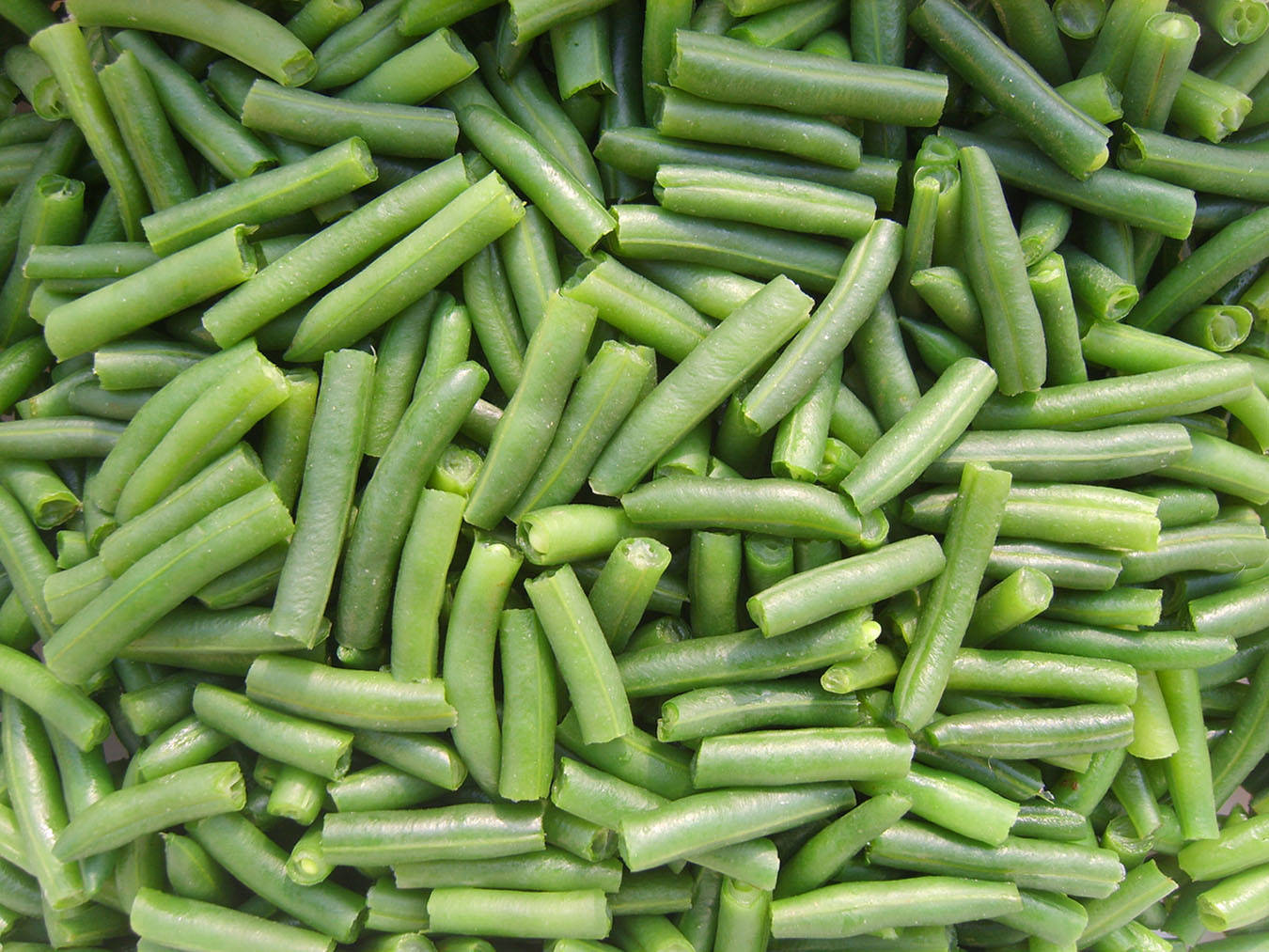 Snapped String Beans Background