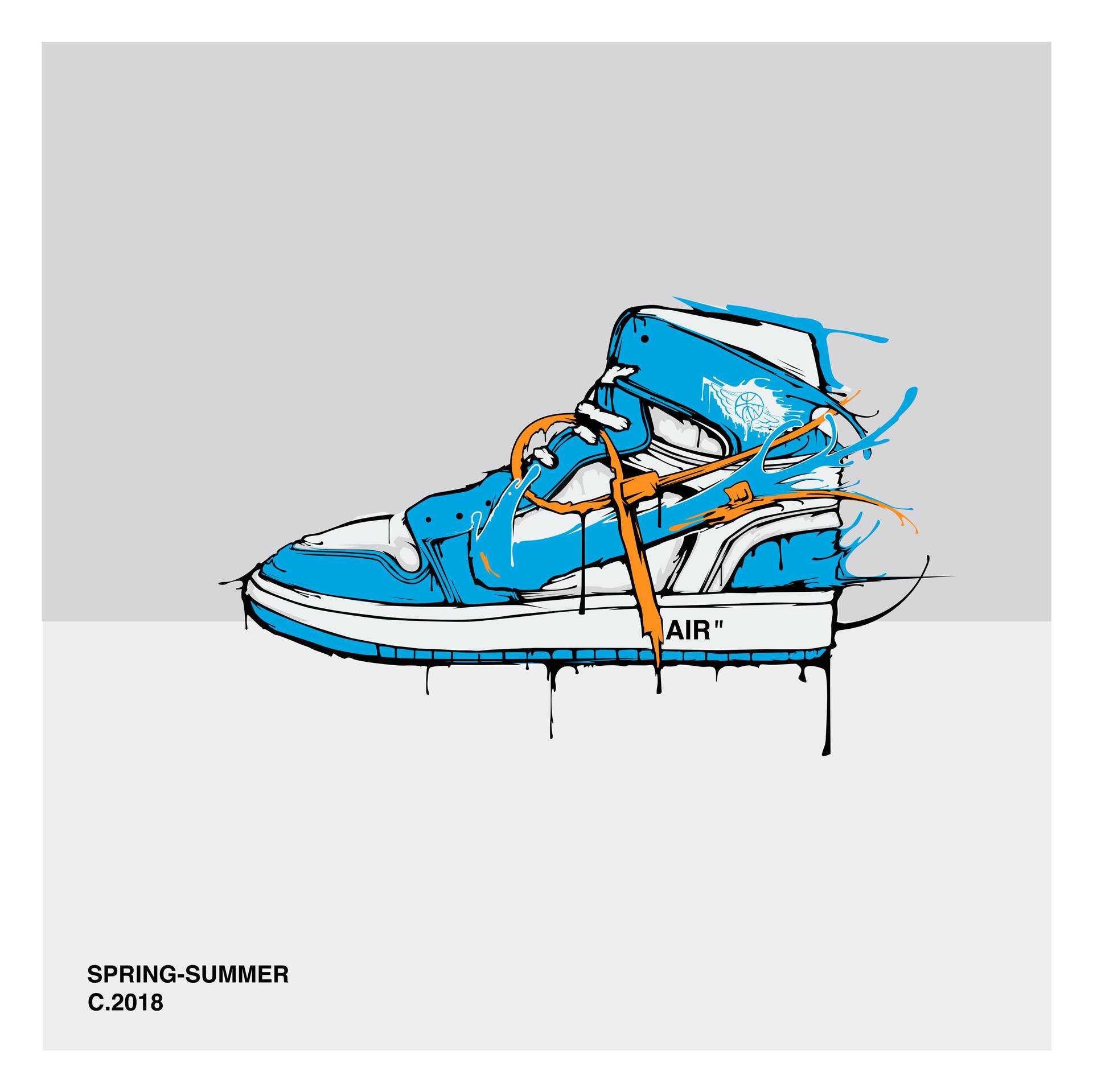 Sneaker Jordan 1 Retro High Blue