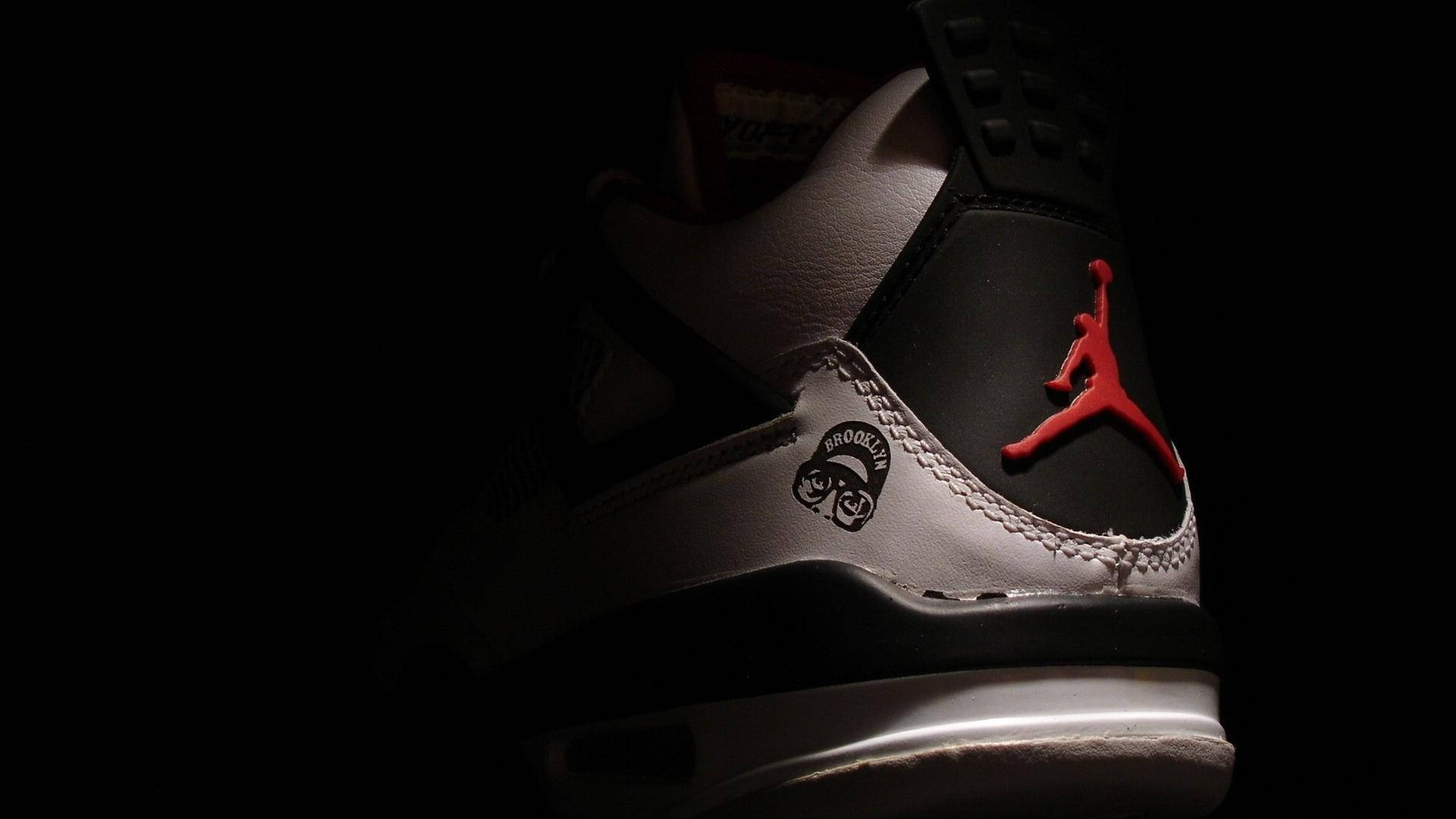 Sneaker Mysterious Jordan 4 Retro Background
