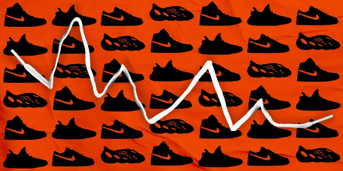 Sneakerhead Pattern Shoes Background