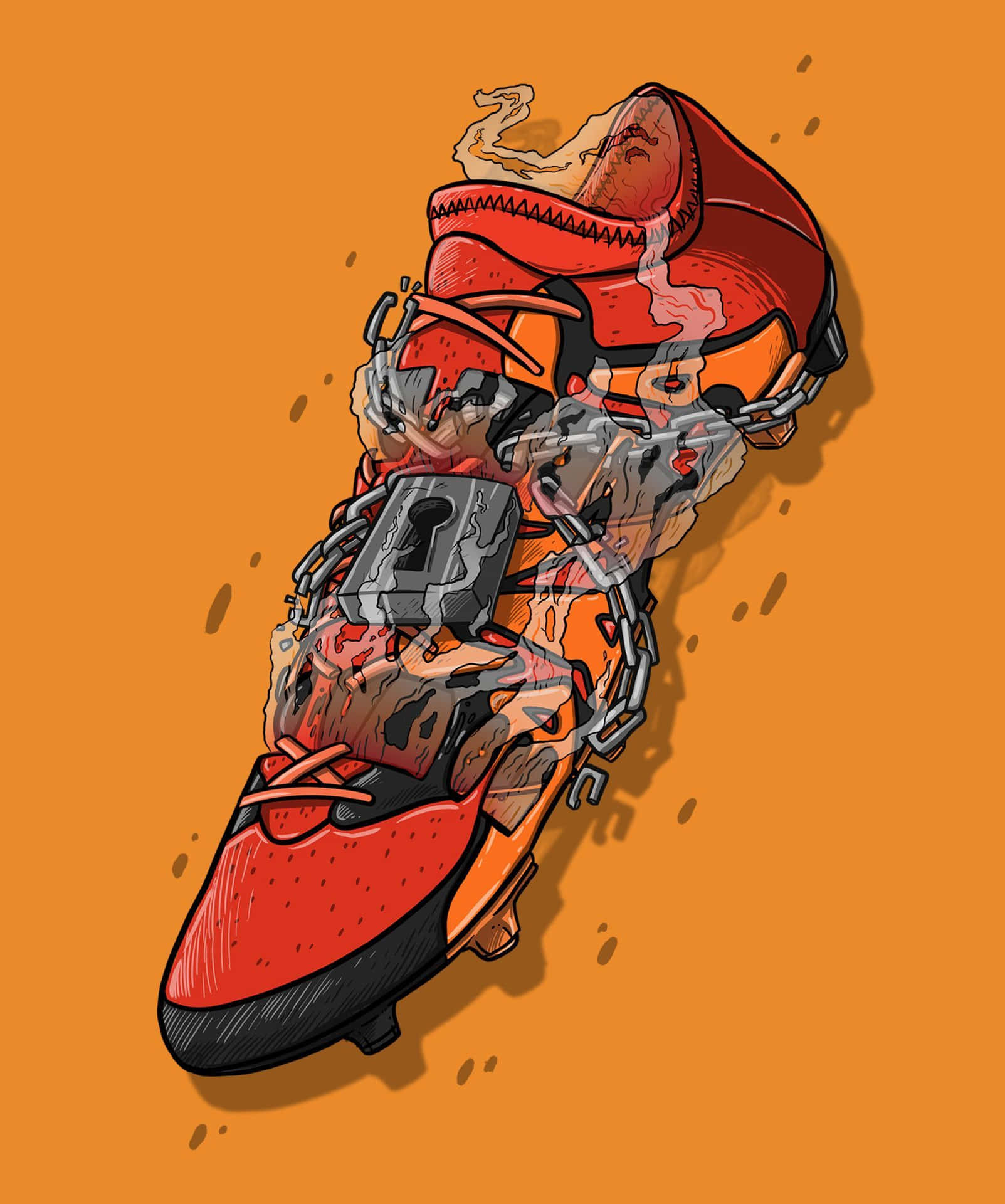 Sneakerhead Sketch Background