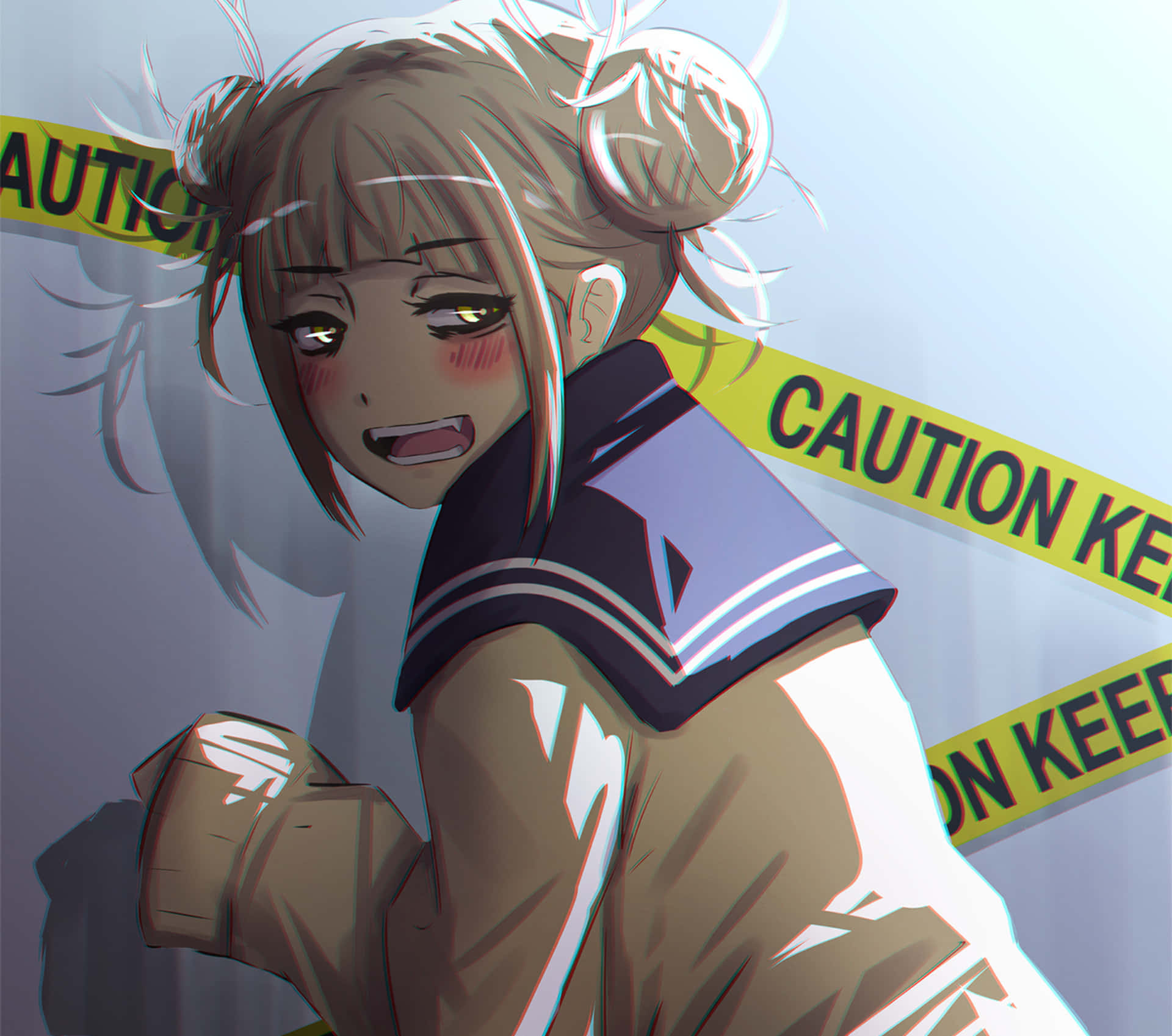 Sneaky Intruding Himiko Toga Aesthetic Background