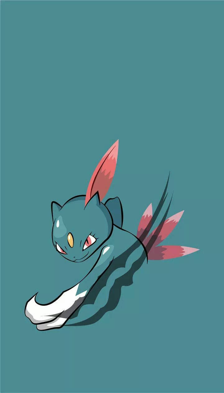 Sneasel Slashes The Screen Background