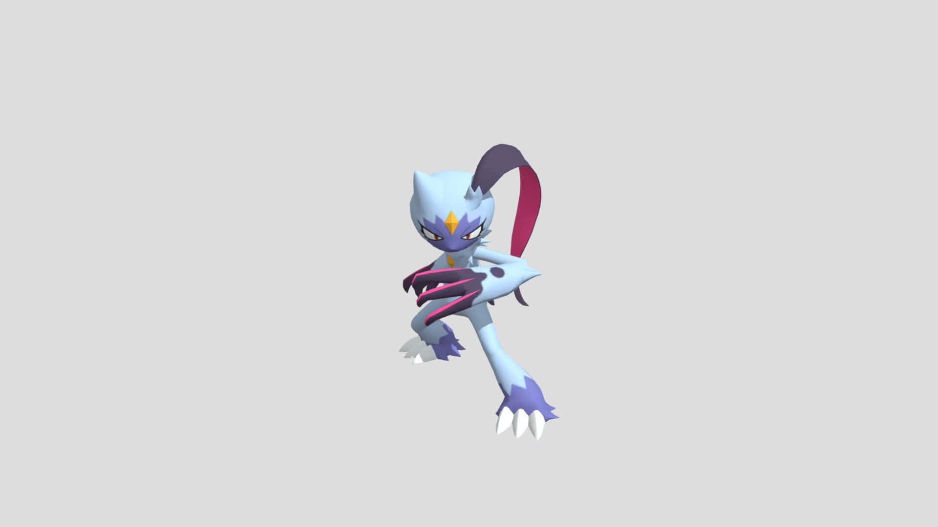 Sneasler Battle Stance 3d Model Background