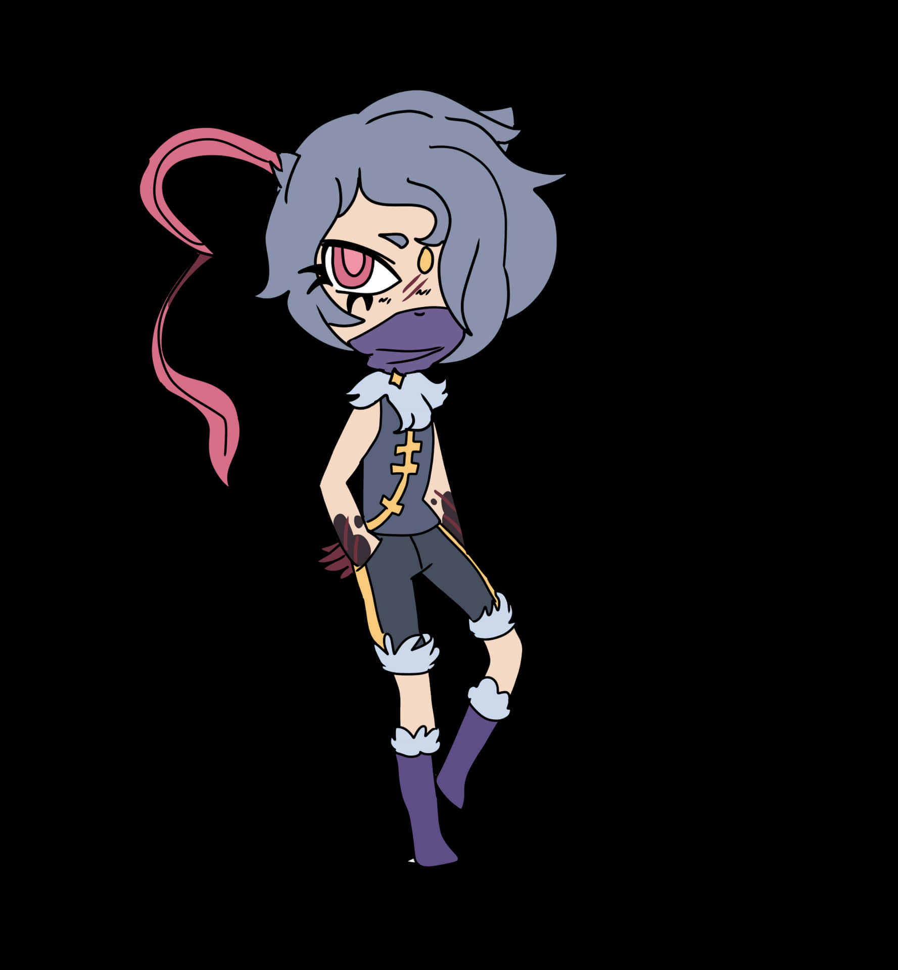Sneasler Pokemon Human Version White Background Background