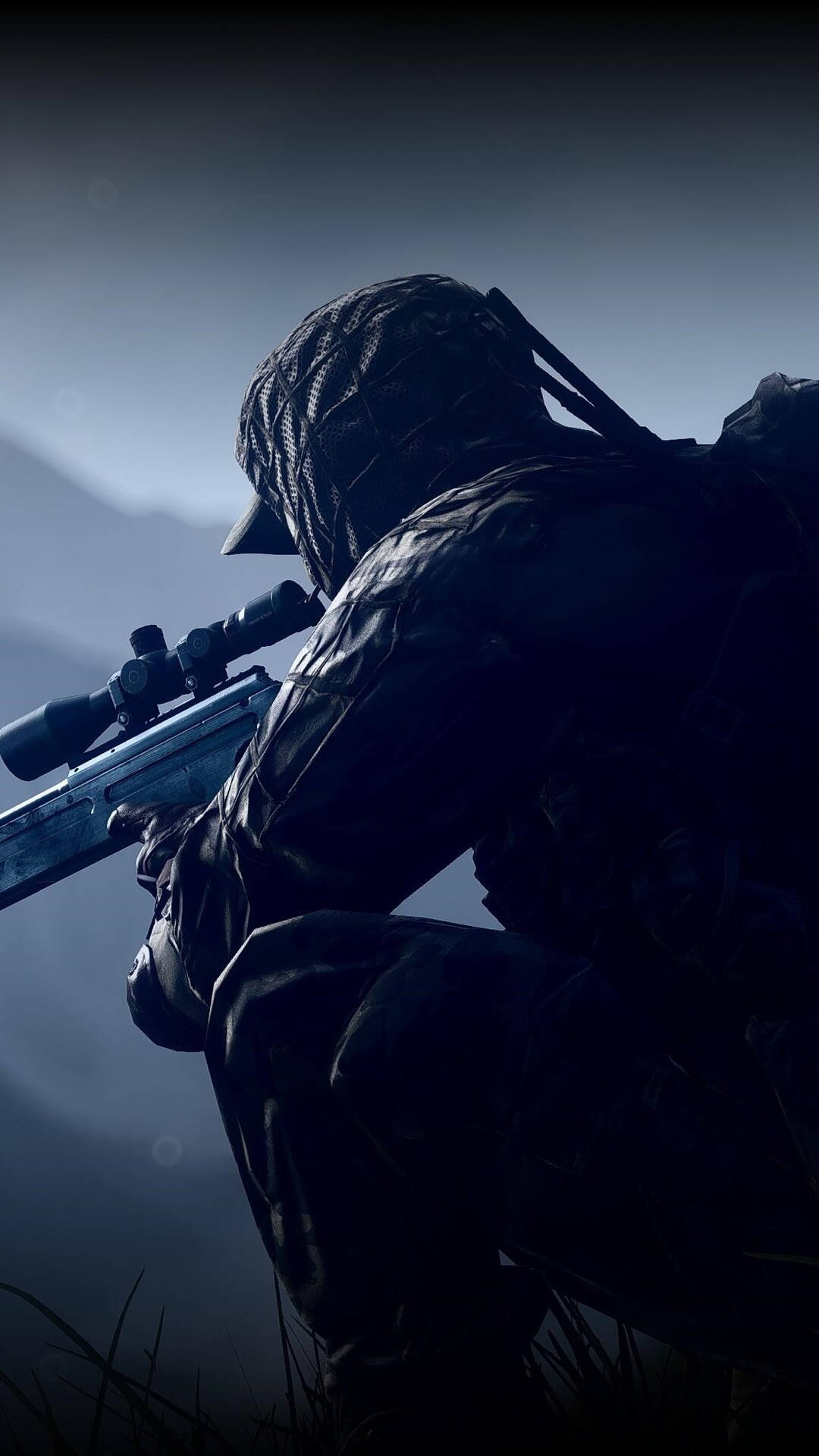 Sniper In Battlefield 4 Phone Background