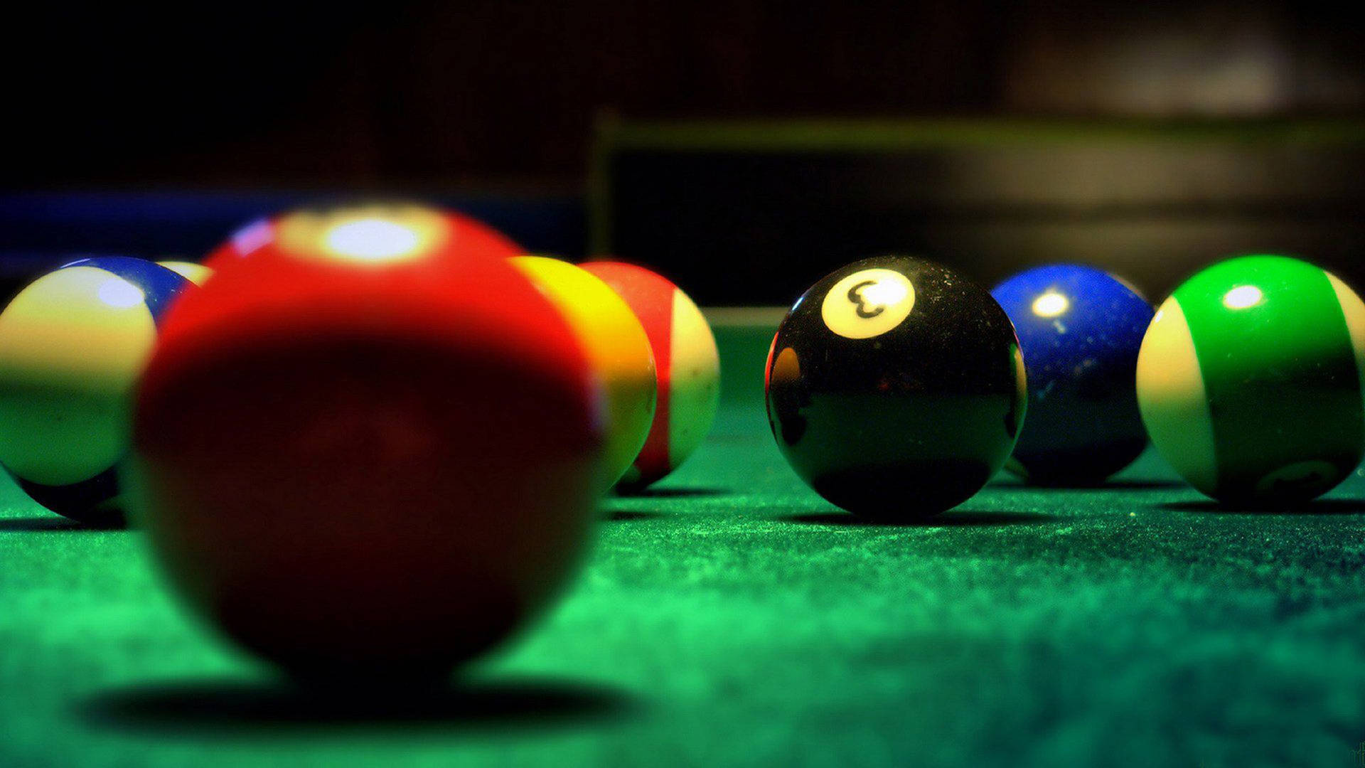 Snooker Sport Balls Background