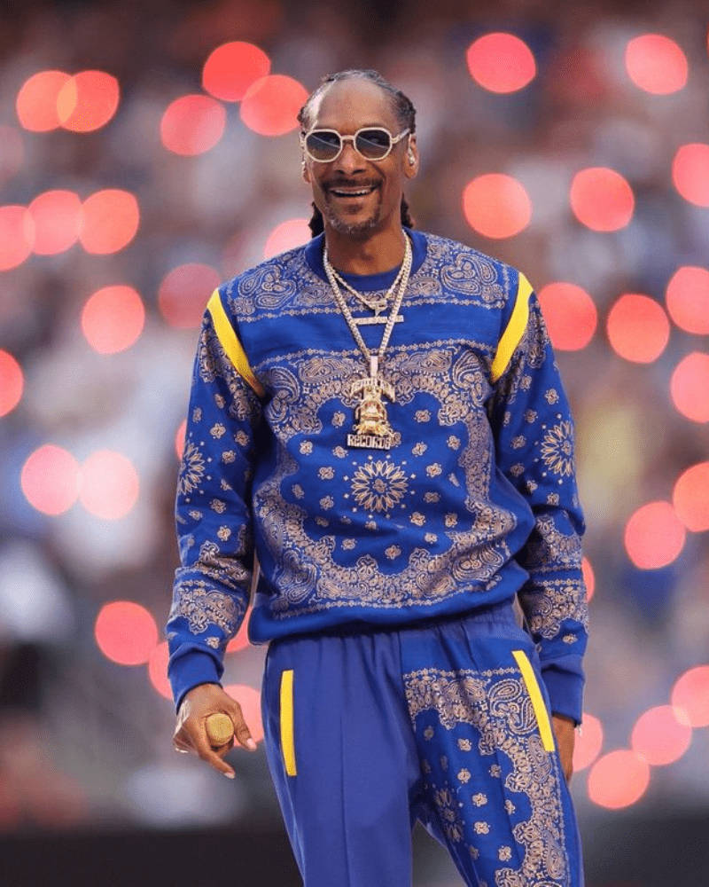 Snoop Dogg Crip Outfit Background