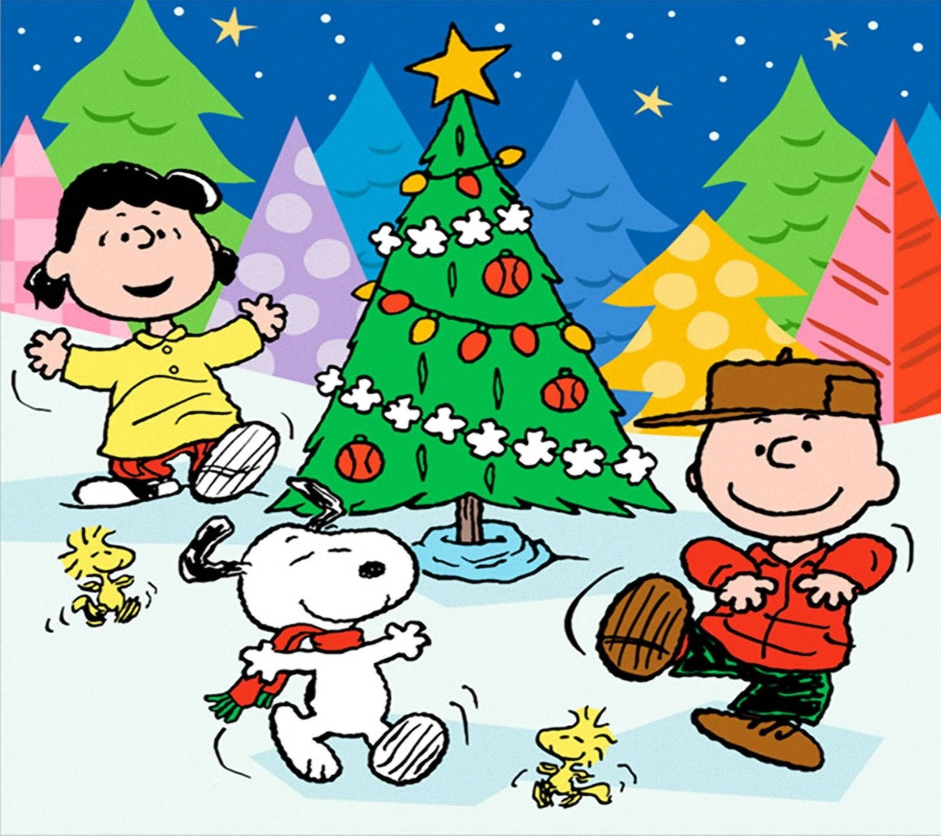 Snoopy Christmas Human Friends