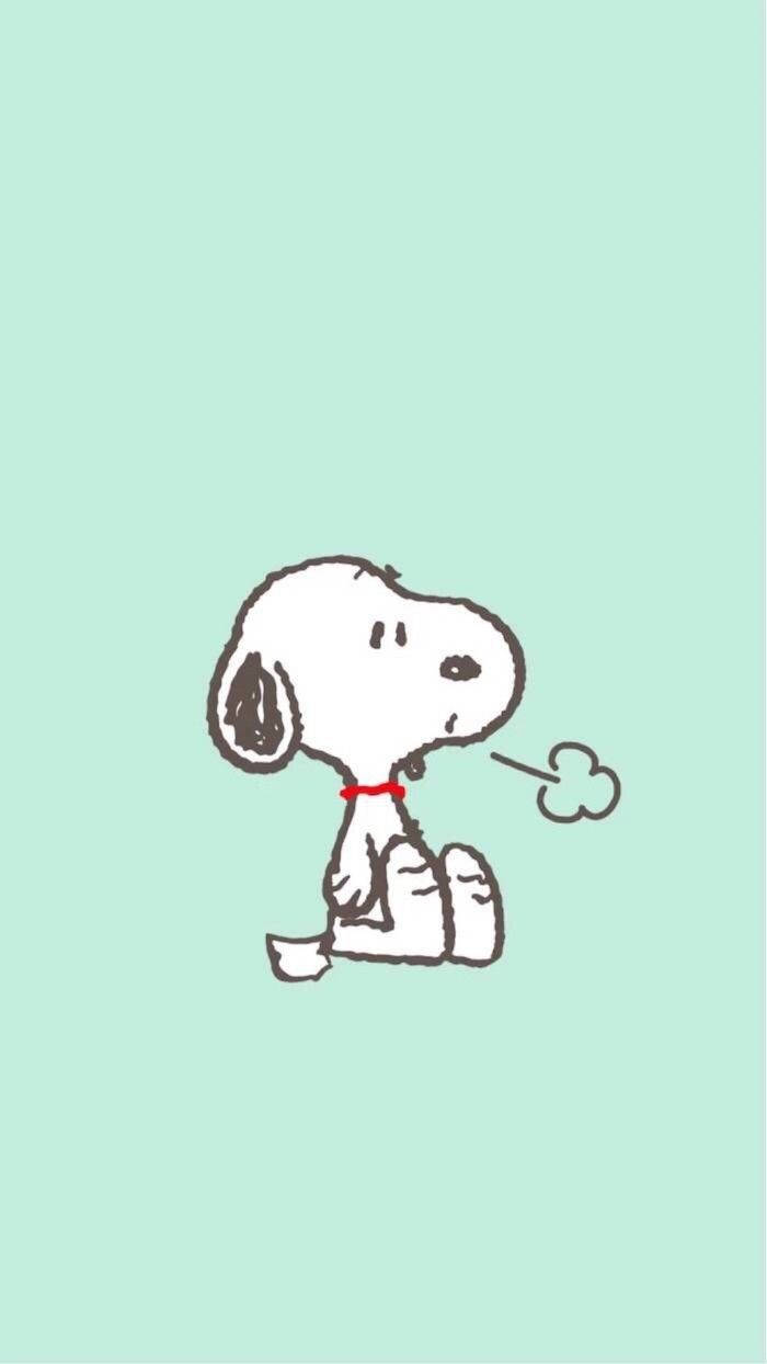 Snoopy Cute Iphone Lock Screen Background