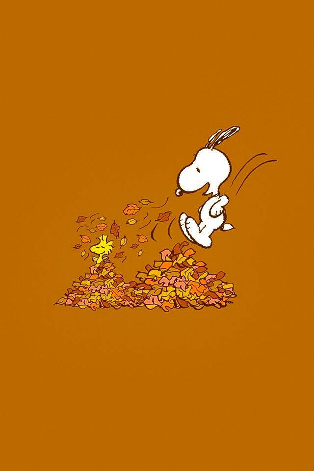 Snoopy Halloween Season Background