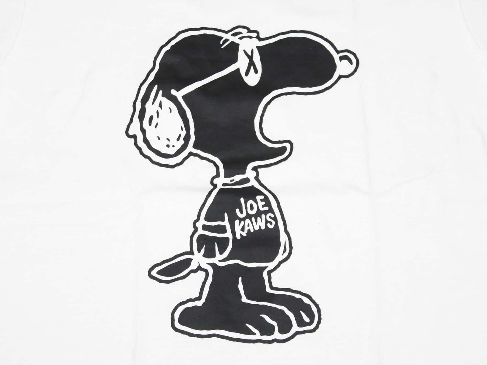 Snoopy T - Shirt White Background