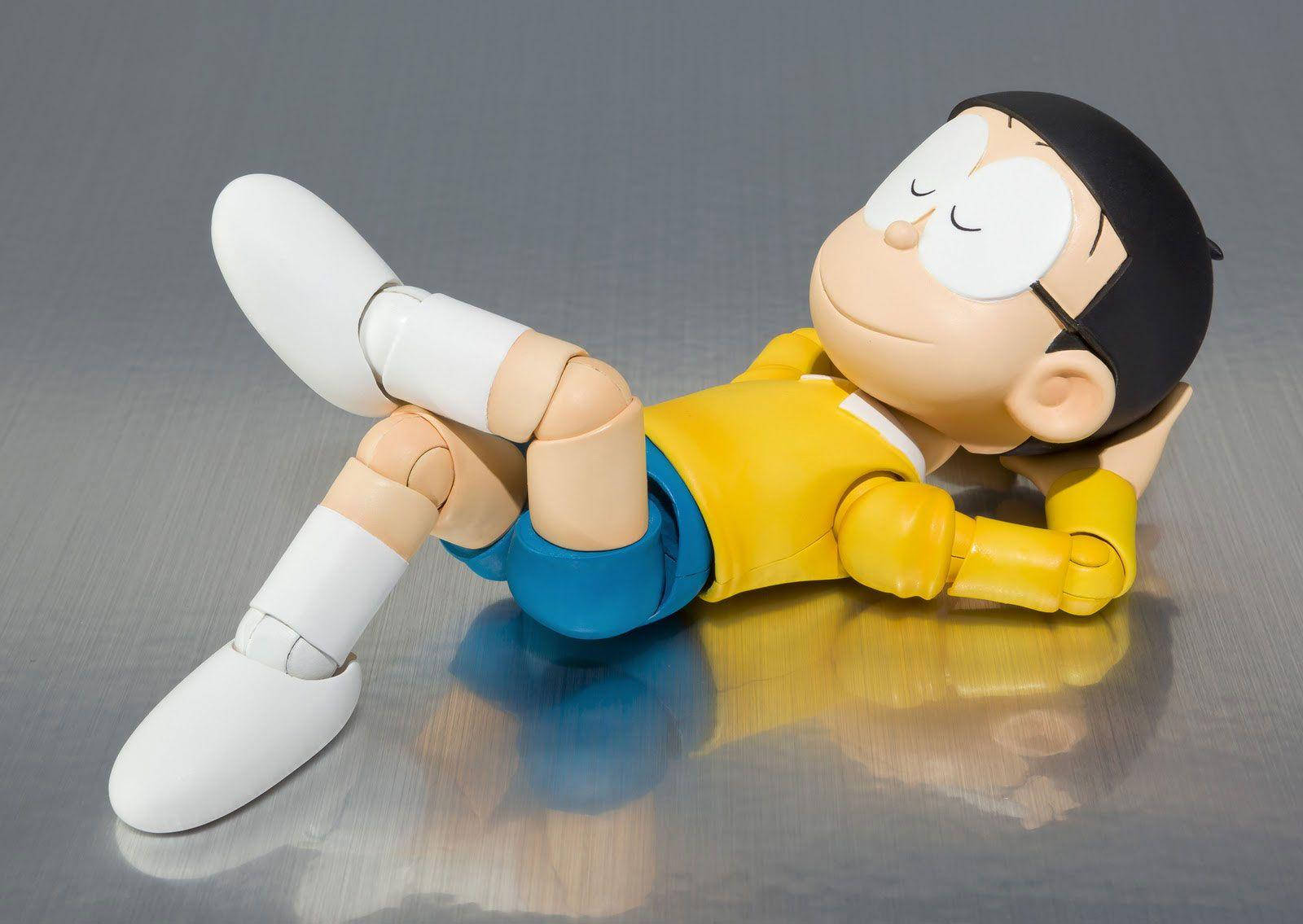 Snoozing Nobita Toy Background