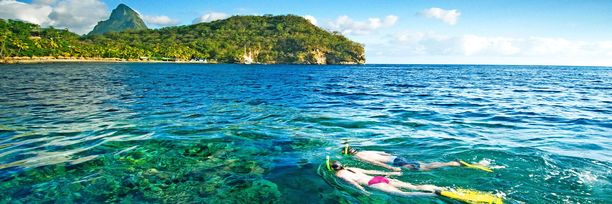 Snorkeling At St Lucia