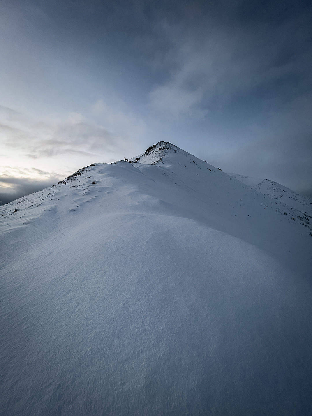 Snow-capped Hd Mountain Ridges