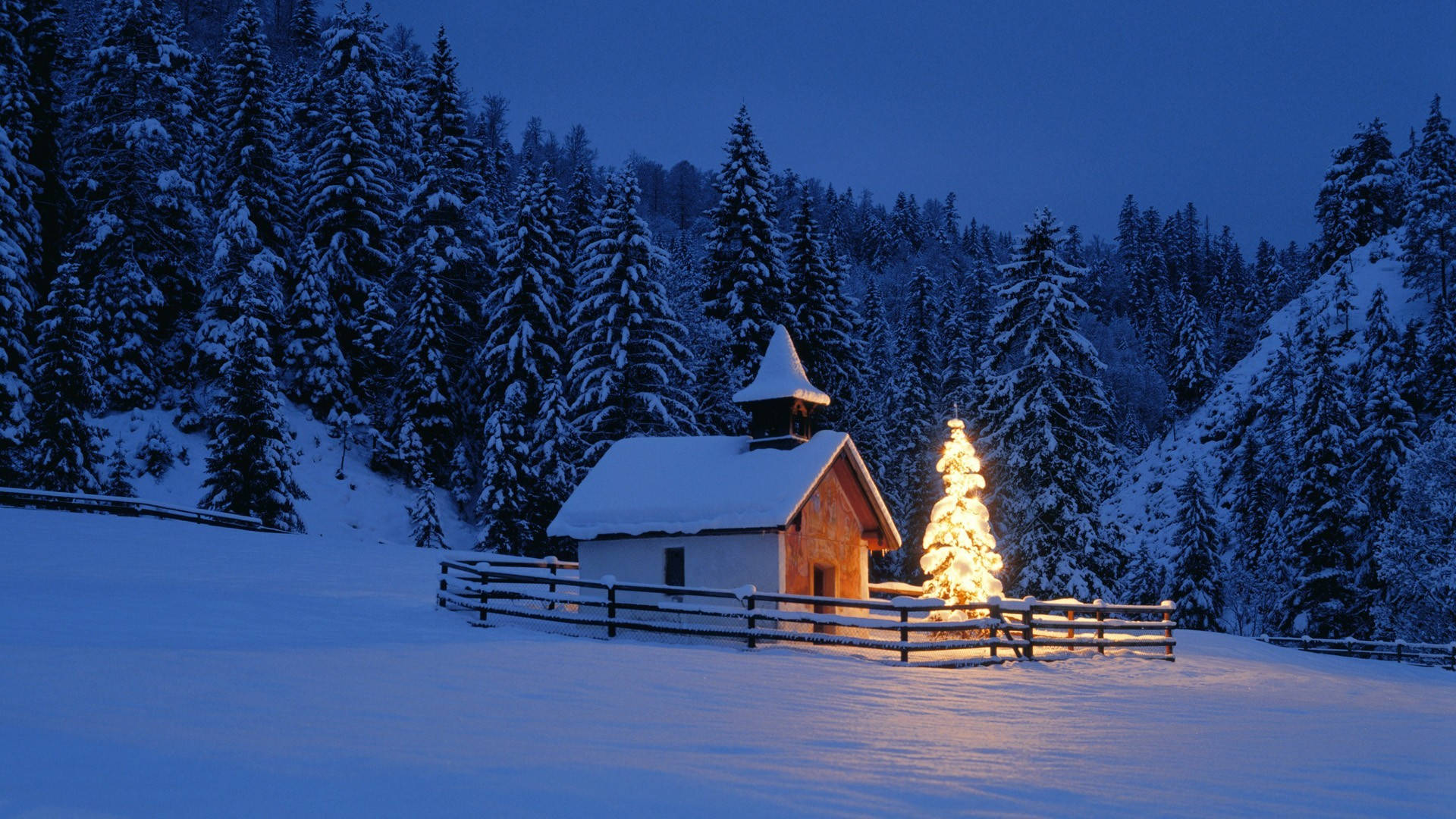 Snow Mountain Lone House