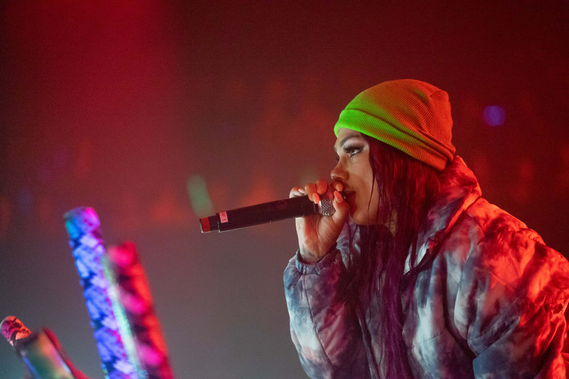 Snow Tha Product Performing Live Concert Background