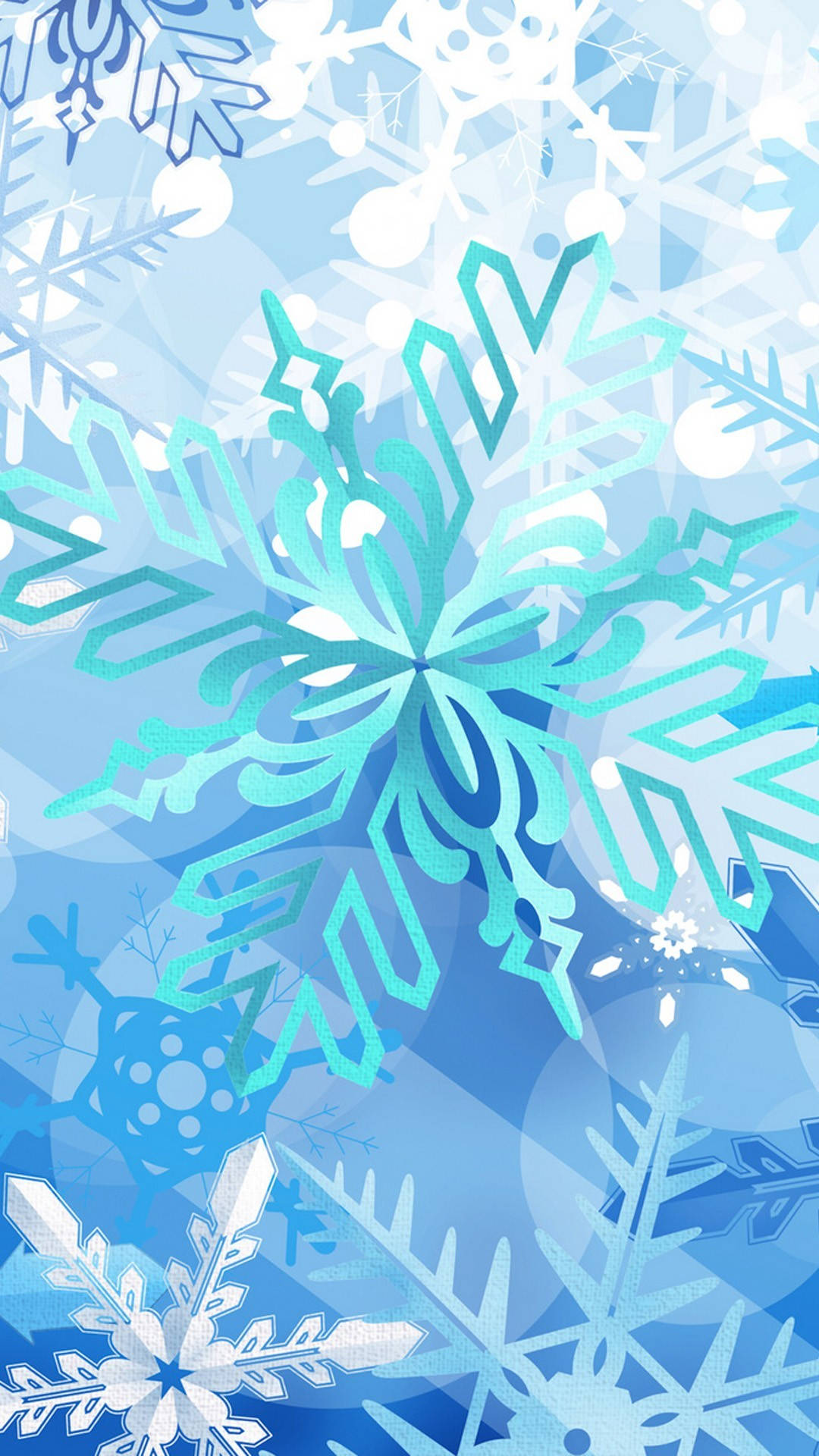 Snowflake Cool Art Iphone Background