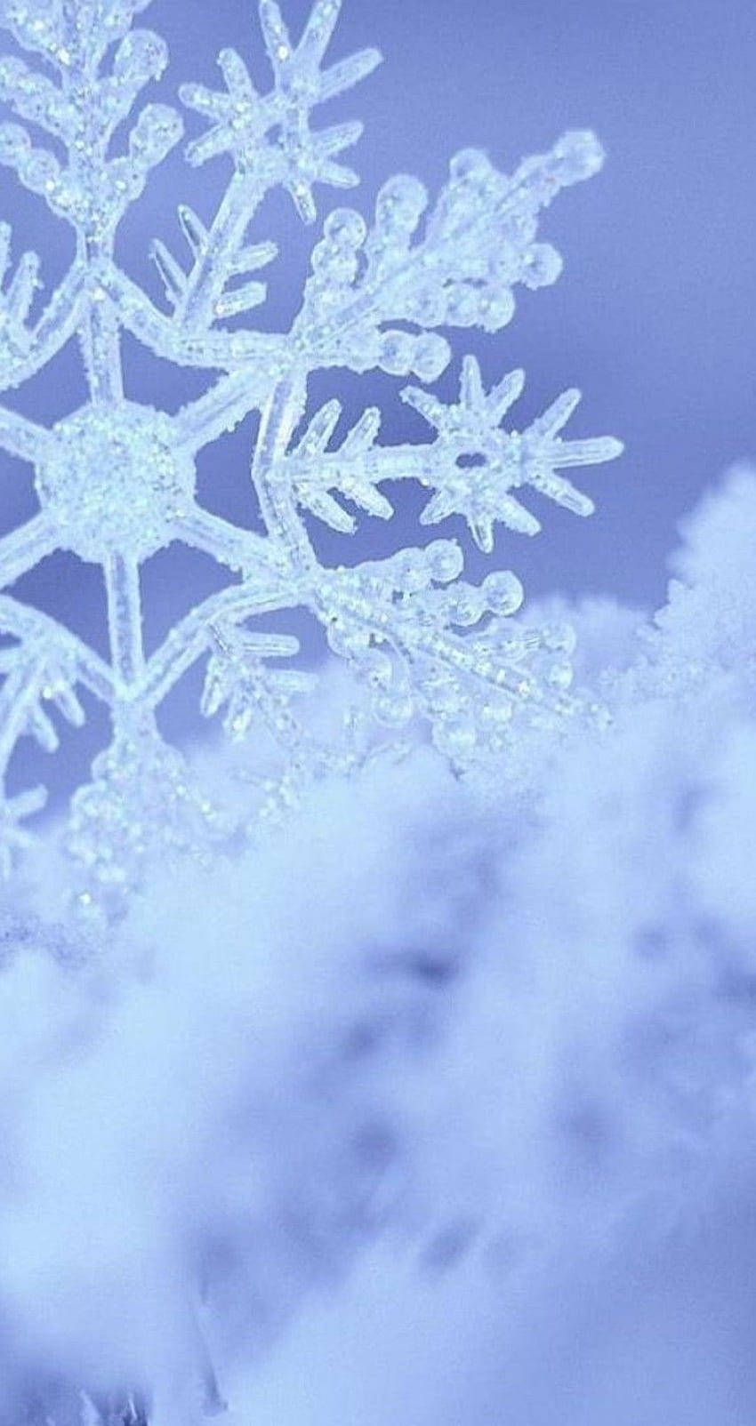 Snowflake Ornament Iphone Background