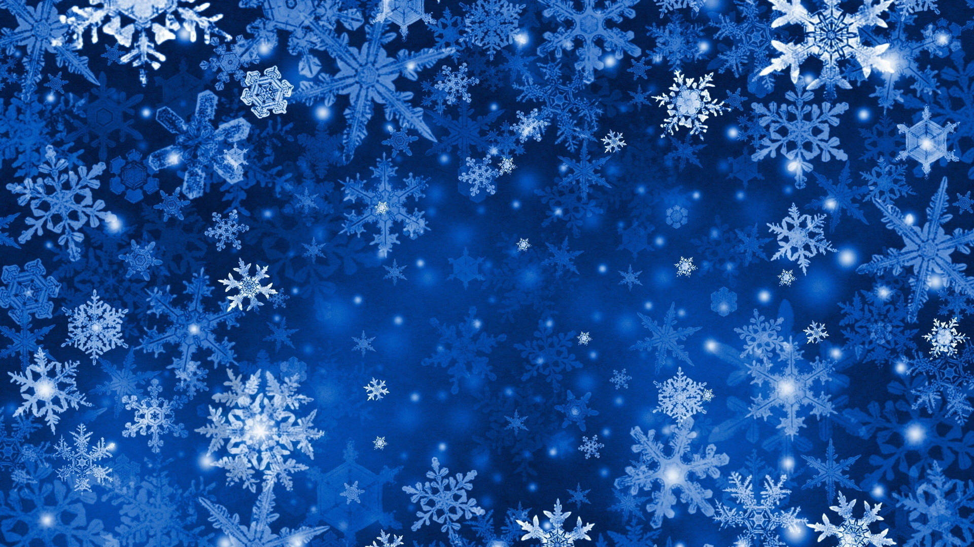 Snowflake Winter Illustration Background