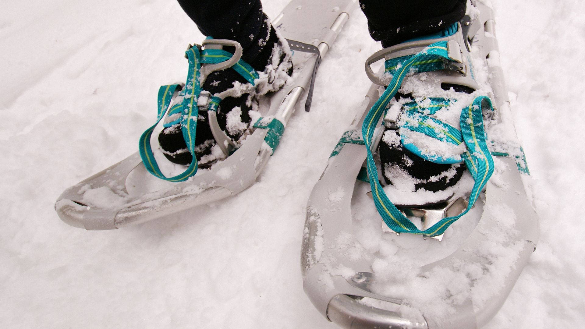 Snowshoeing Snow Shoes Gear Background