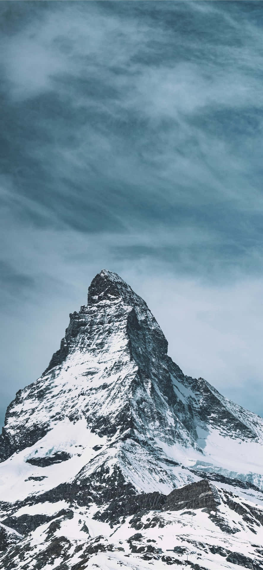 Snowy Matterhorn Peak Background
