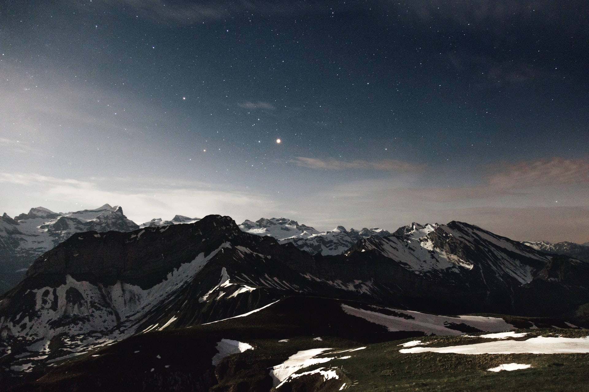 Snowy Mountain Macbook Background