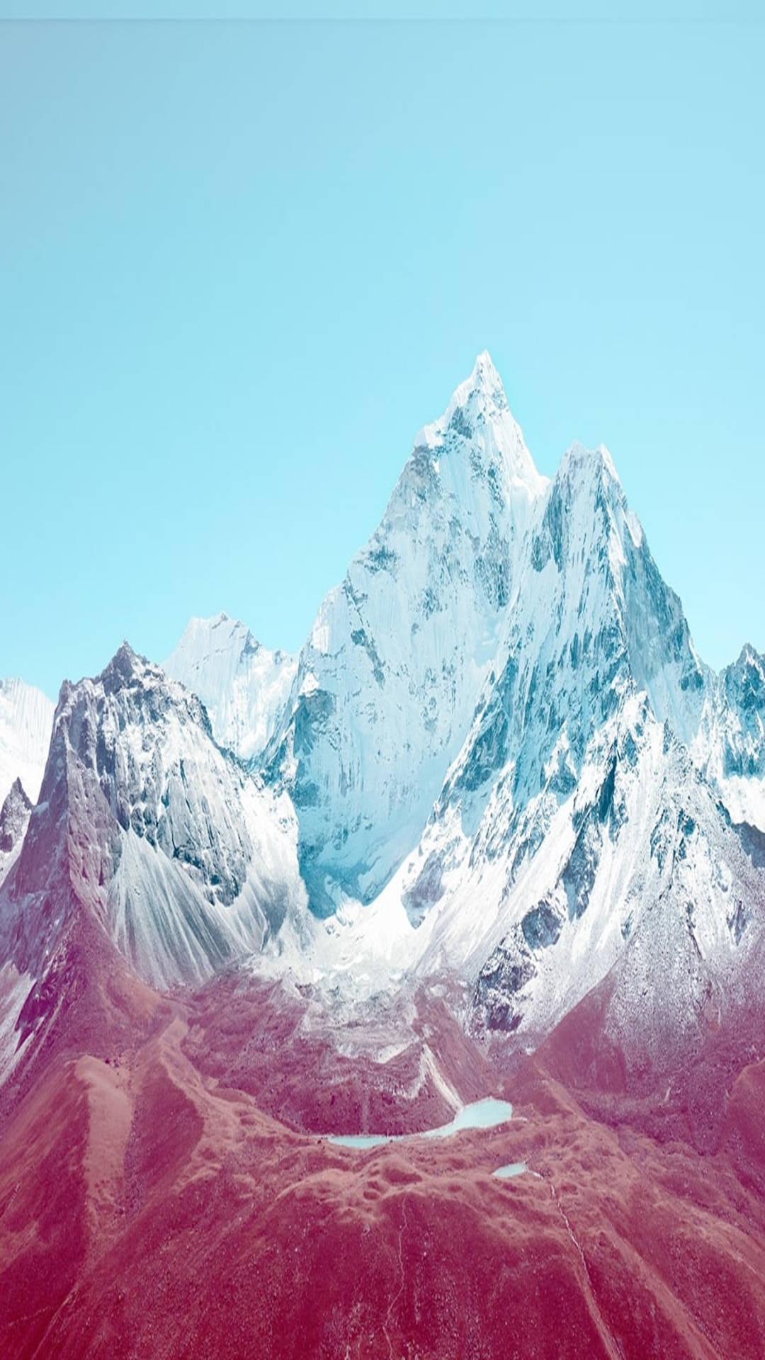 Snowy Mountains Ios Default Background