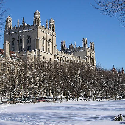 Snowy University Of Chicago Background